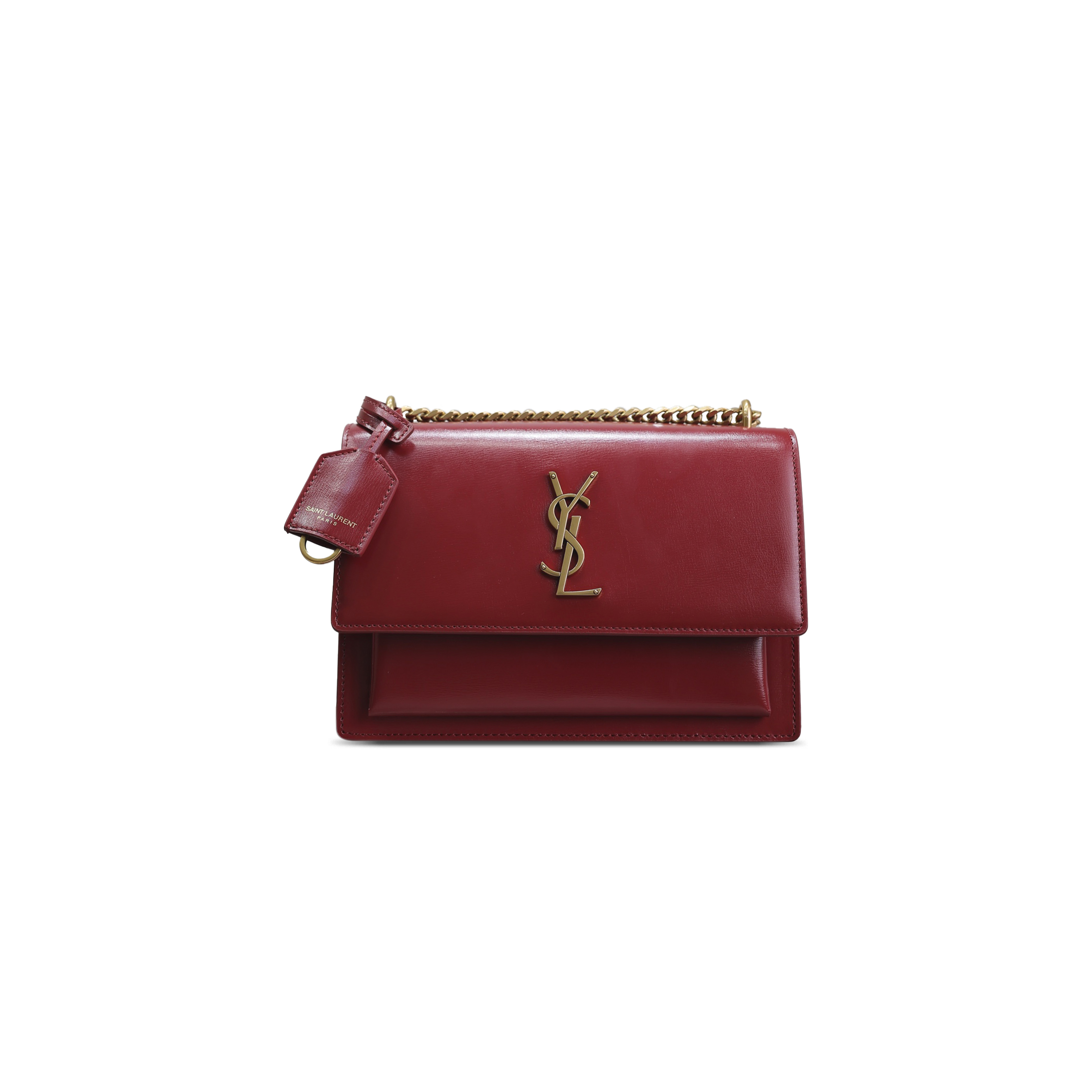 Y*L sunset medium in textured leather 422906 (22*16*8cm)